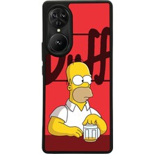 Reeder S19 Max Pro S Edge Uyumlu The Simpsons Tasarımlı Glossy Premium Kılıf