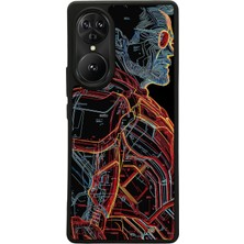 Reeder S19 Max Pro S Edge Uyumlu Iron Man ( Demir Adam ) Tasarımlı Glossy Premium Kılıf