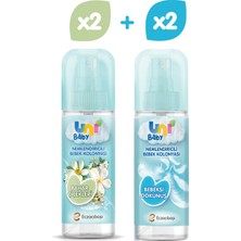 Uni Baby Bebek Kolonyası Bahar Çiçekleri & Bebeksi Kokular 4'lü 600 ml
