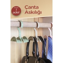Özbience Pratik ve Şık Çanta, Şal ve Dolap Içi Organizer Askısı, 1 Adet
