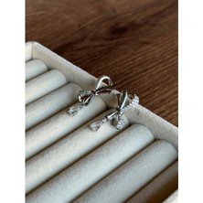 CHERIECHIC Jewels Su Damlası Kurdele Zirkon Taşlı Küpe