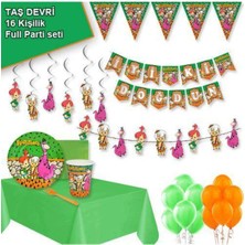 Parti Show Taş Devri 16 Kişilik Ekonomik Parti Seti
