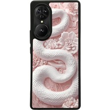 Reeder S19 Max Pro S Edge Uyumlu Yılan Tasarımlı Glossy Premium Kılıf