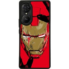 Reeder S19 Max Pro S Edge Uyumlu  Iron Man ( Demir Adam ) Tasarımlı Glossy Premium Kılıf