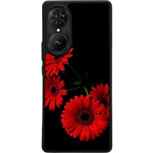 Reeder S19 Max Pro S Edge Uyumlu Cicek Tasarımlı Glossy Premium Kılıf