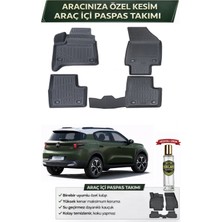 Citroen C3 Aircross Hybrid 2026 Model Aracınıza Özel Üretim Esnek Kauçuk Paspas Takımı + Hediyeli