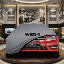 ULTRASHOP Mercedes C Serisi W204 (2007-2014) Gri Kumaş Oto Branda Araca Özel Penye Araba Brandası Araç Örtüsü