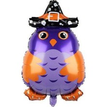 Parti Show Halloween Baykuş Folyo Balon 75X45 cm