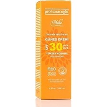Indispensablely Prof Saracoglu Mihr Organik Güneş Kremi SPF30 50G