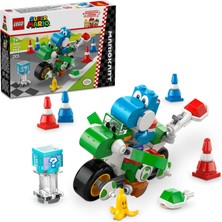 LEGO Super Mario: Mario Kart – Yoshi Bike 72031, 7 Yaş ve Üzeri Erkek ve Kız Çocukları ve Oyuncular Için Yaratıcı Oyuncak Yapım Seti, Oyuncular Için Doğum Günü Hediyesi (133 Parça)