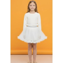 Bym Style Kız Çocuk Etek Misineli Şık Etek