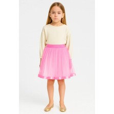 Bym Style Kız Çocuk Etek Hayal Tül Etek Parti ve Özel Gün Giyim 4-14 Yaş