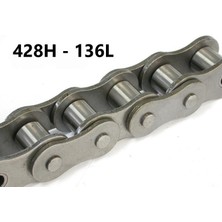Motobisavm Zincir 428H - 136L Cross - Muhtelif