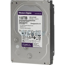 Wd Purple WD102PURP 3,5" 10TB 512MB, 7200 Rpm, 7/24 Güvenlik HDD (Türkiye Distribütörü Garantili)