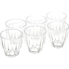 Indispensablely Diamond Su Bardağı, Sade, 275 Ml, 6 Parça