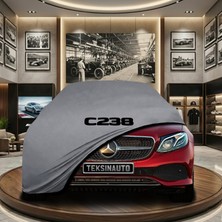 ULTRASHOP Mercedes E Serisi C238 Coupe (2016-2023) Gri Kumaş Oto Branda Araca Özel Penye Araba Brandası Araç Örtüsü