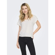 Only 15369294 V Yaka Kadin Body - Ekru
