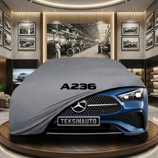 ULTRASHOP Mercedes Cle Serisi A236 Cabrıo Gri Kumaş Oto Branda Araca Özel Penye Araba Brandası Araç Örtüsü