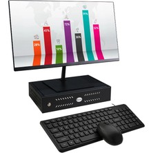 Esonic Esonıc Mk2 I5 4n 16GB Ddr3 240SSD 24" Monitörlü Mini Pc Oem Paket