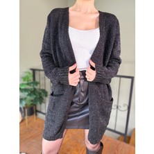 Ali Butik Siyah Simli Hırka