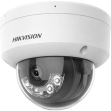 Hikvision DS-2CD1141G2-LIUF 4 Mp 2.8mm Smart Hybrid Light Sesli Dome Ip Kamera Gece Renkli Görüntü