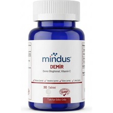 Mindus Demir Bisglisinat - Vitamin C 30 Tablet