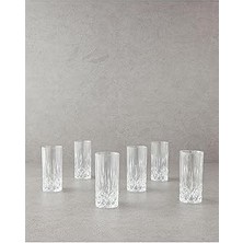 Indispensablely English Leonora Kristalin 6'lı Bardak 300 ml Şeffaf