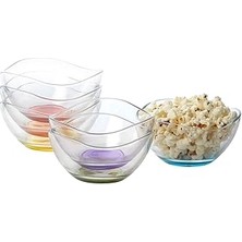 Indispensablely Lav Vira Renkli Tabanlı 6'lı Orta Boy Kase