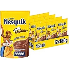 Indispensablely Nesquik Çikolatalı Içecek Tozu 180GR x 12