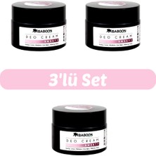 Baboon Natural Sweety Deo Cream 3’lü Set | Doğal Krem Deodorant | Vegan
