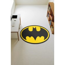 Dolce Mariee Yarasa Figürlü Lazer Kesim Dijital Baskı Çocuk ve Genç Odası Halısı H0409