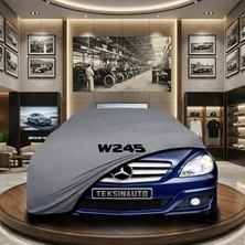 ULTRASHOP Mercedes B Serisi W245 (2005-2011) Gri Kumaş Oto Branda Araca Özel Penye Araba Brandası Araç Örtüsü