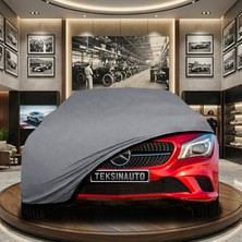 ULTRASHOP Mercedes Cla Serisi C118 (2019-) Gri Kumaş Oto Branda Araca Özel Penye Araba Brandası Araç Örtüsü