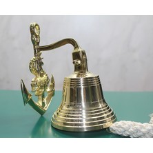 Starseven Pirinç Duvara Asmalı Çapalı Çan