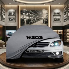 ULTRASHOP Mercedes Clc W203 Gri Kumaş Oto Branda Araca Özel Penye Araba Brandası Araç Örtüsü