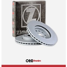 Zimmerman Vw Caddy-Passat-Golf 5/6/7- Skoda Octavıa Ford Connect 23> (Çap: 288MM. Kalınlık: 25MM Delik: 9 ) Ön Fren Diski