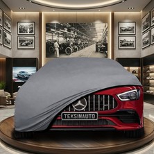 ULTRASHOP Mercedes Amg Gt 4 Door (2018-2021) Gri Kumaş Oto Branda Araca Özel Penye Araba Brandası Araç Örtüsü