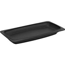 Indispensablely Lava Döküm Servis Tabağı, 30X15 cm