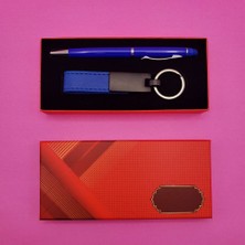 Mavi Kalem Anahtarlık Set Midastech