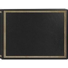 Indispensablely Extra Große Magnet Seite X-Pando Fotoalbum, Schwarz