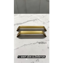 DKSDİZAYN Saray Kulp 1. Sınıf Ağır Alüminyum Kulp Mobilya Çekmece Mutfak Dolap Kulpu Kulp