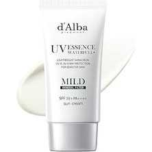 Indispensablely D'alba Piedmont Mildes Mineral Güneş Koruma Maddesi SPF50 + Pa +++ Uygulamadan Sonra Süper Has