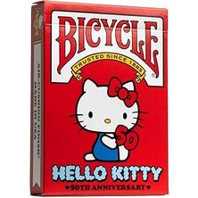 Indispensablely Bicycle® Hello Kitty 50TH Anniversary Oyun Kartları