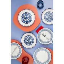 Indispensablely Kütahya Porselen Moderna 6 Kişilik 19 cm Pasta Takımı