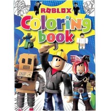 Parti Show 4 Adet Roblox Boyama Kitabı Stickerlı (16 Sayfa)