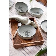 Indispensablely Kütahya Porselen Palmiye 4 Parça 15 cm Kase 80795