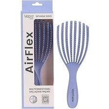 Indispensablely Vepa Airflex Dolaşık Saç Açma Fırçası, Kolay Tarama, Elektriklenme Önleyici Tarak (Li̇la)