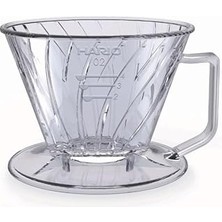 Indispensablely Hario Düz Tabanlı Damlatıcı, Boyut 02, Şeffaf