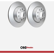 Kraftvoll Vw Golf V-V-Passat (05-)Jetta Iıı-Touran (03-)Tıguan (07-) A3 (04-)Octavıa (04-) (282X12X9DL Dolu) Arka Fren Diski