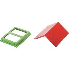 Faller 150400 1/87 Ölçek, Başlangıç Seti,ek Bina 1,boyanabilir, Plastik ve Karton Model Kiti